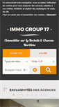 Mobile Screenshot of groupement-immobilier-17.com
